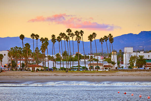 View on Santa Barbara from the pier